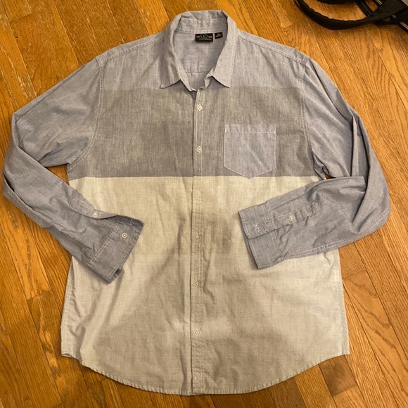 Men’s Long Sleeve Button Up - Picture 1 of 2